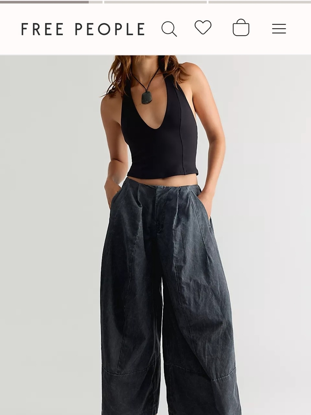 Free People Wide-Leg Pants
